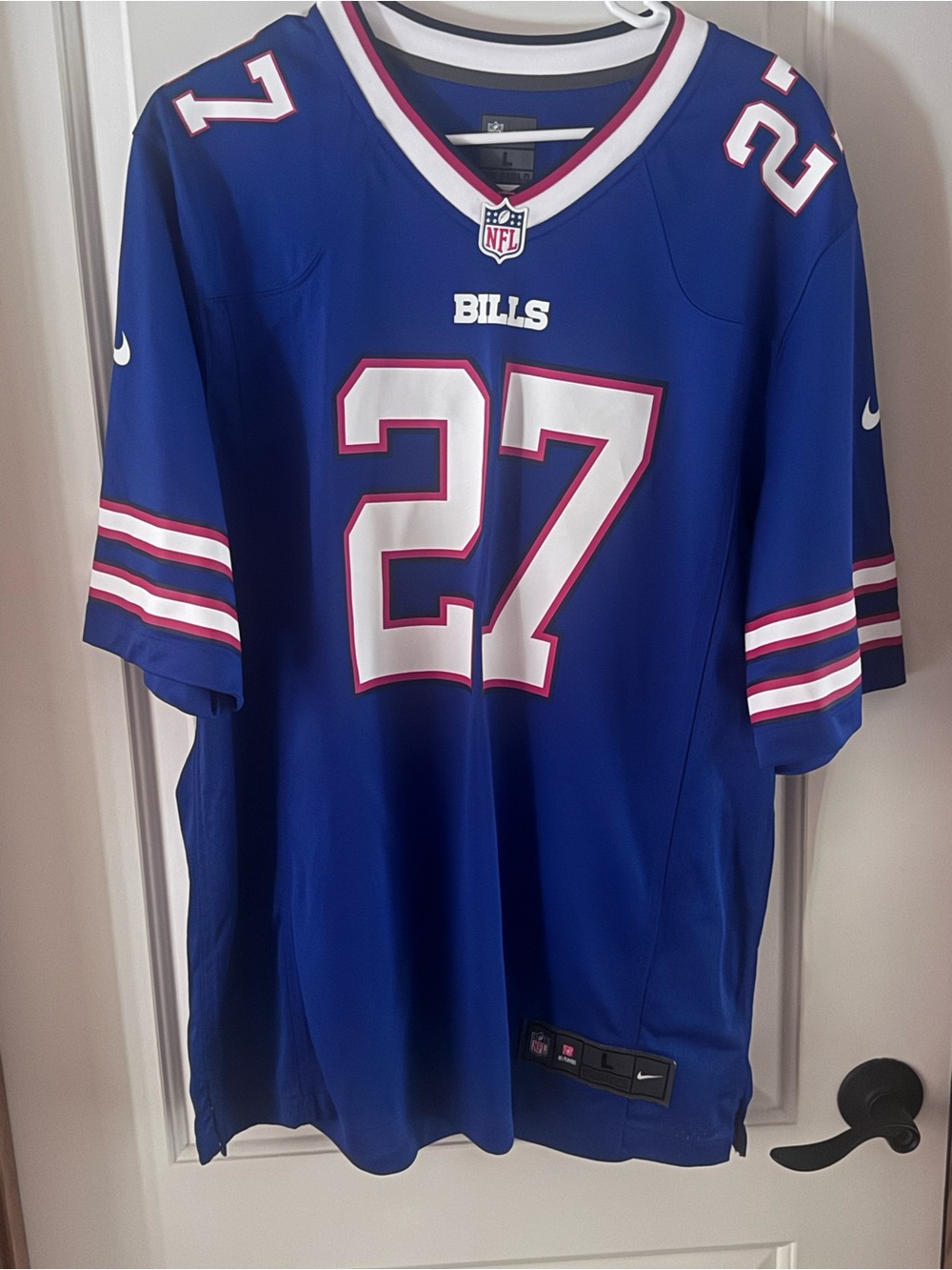 Nike Buffalo Bills Tre’Davious White #27 NFL Game Jersey – Men’s Large – Blue